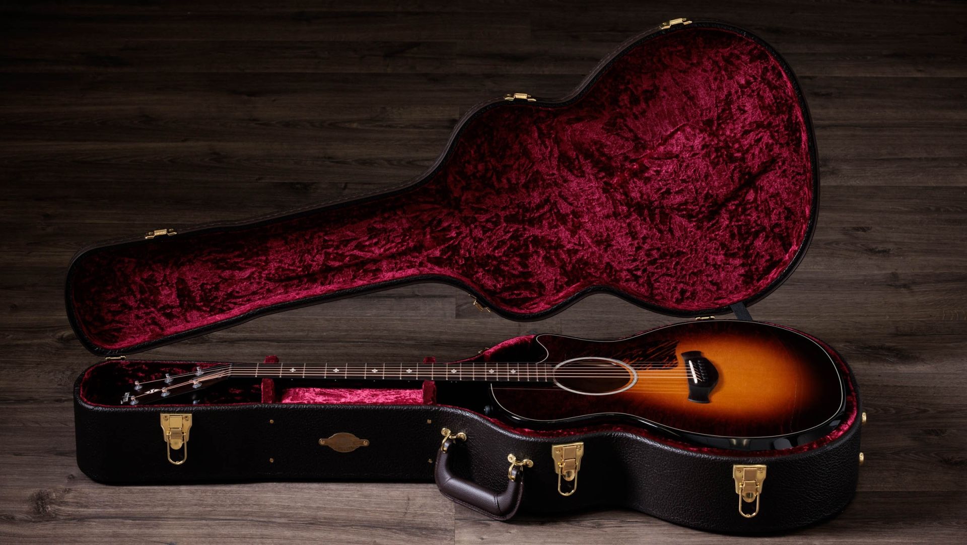 Taylor 514ce Builder's Edition Grand Auditorium Cw Epicea Shamel Ash Es2 Eb - Tobacco Kona Burst - Guitarra folk - Variation 8