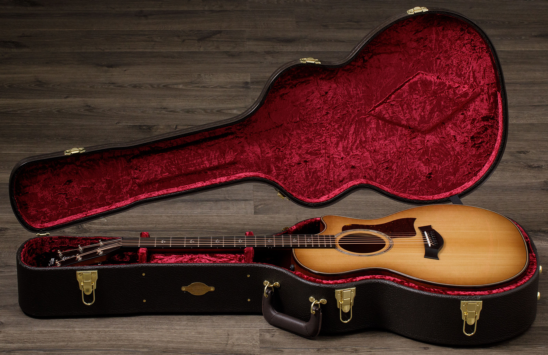 Taylor 514ce V-class Grand Auditorium Cw Epicea Red Urban Ironbark Eb Es2 - Natural - Guitarra electro acustica - Variation 5