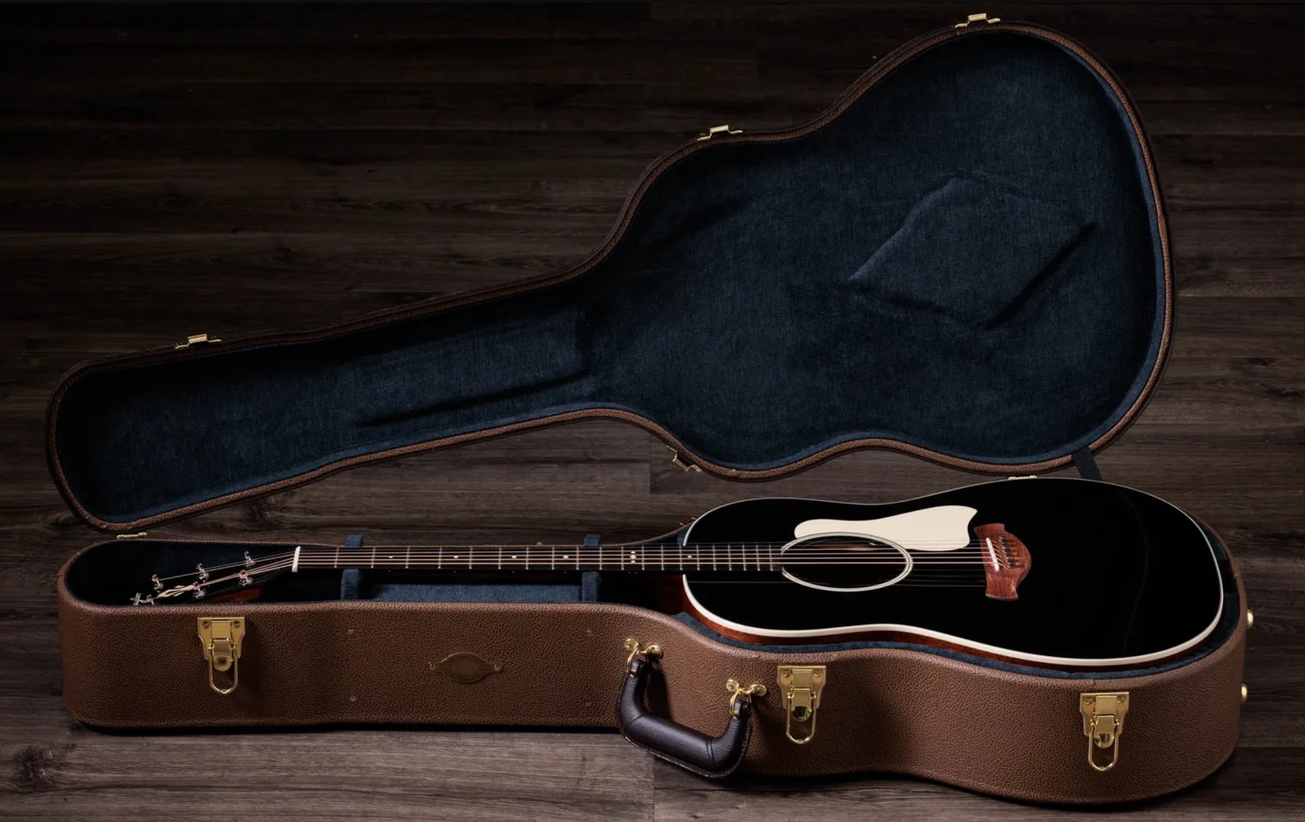 Taylor 517e Gold Label Grand Pacific Epicea Acajou Eb - Blacktop - Guitarra folk - Variation 8