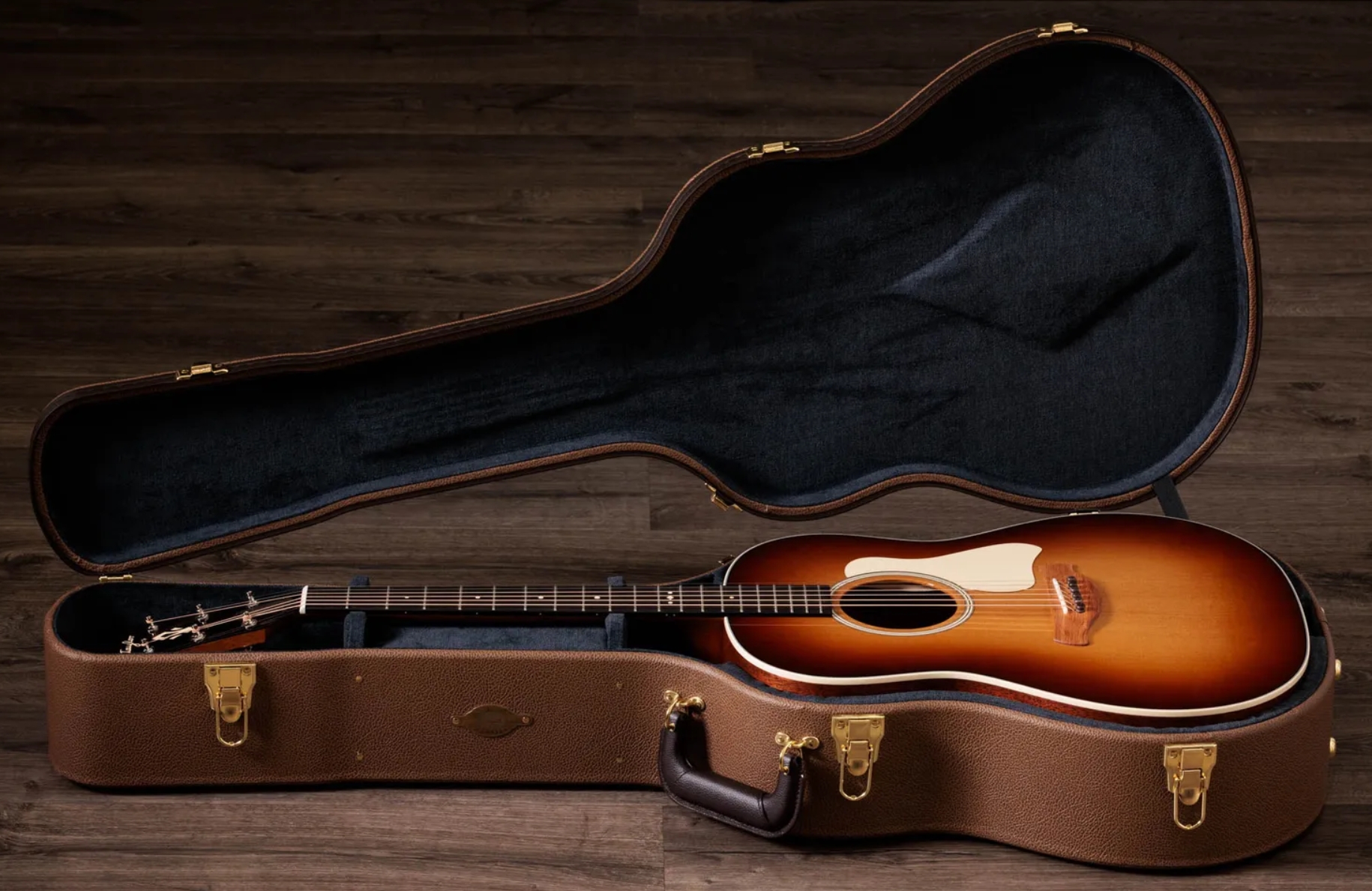Taylor 517e Sb Gold Label Grand Pacific Epicea Acajou Eb - Sunburst W/ Cream Pickguard - Guitarra folk - Variation 10