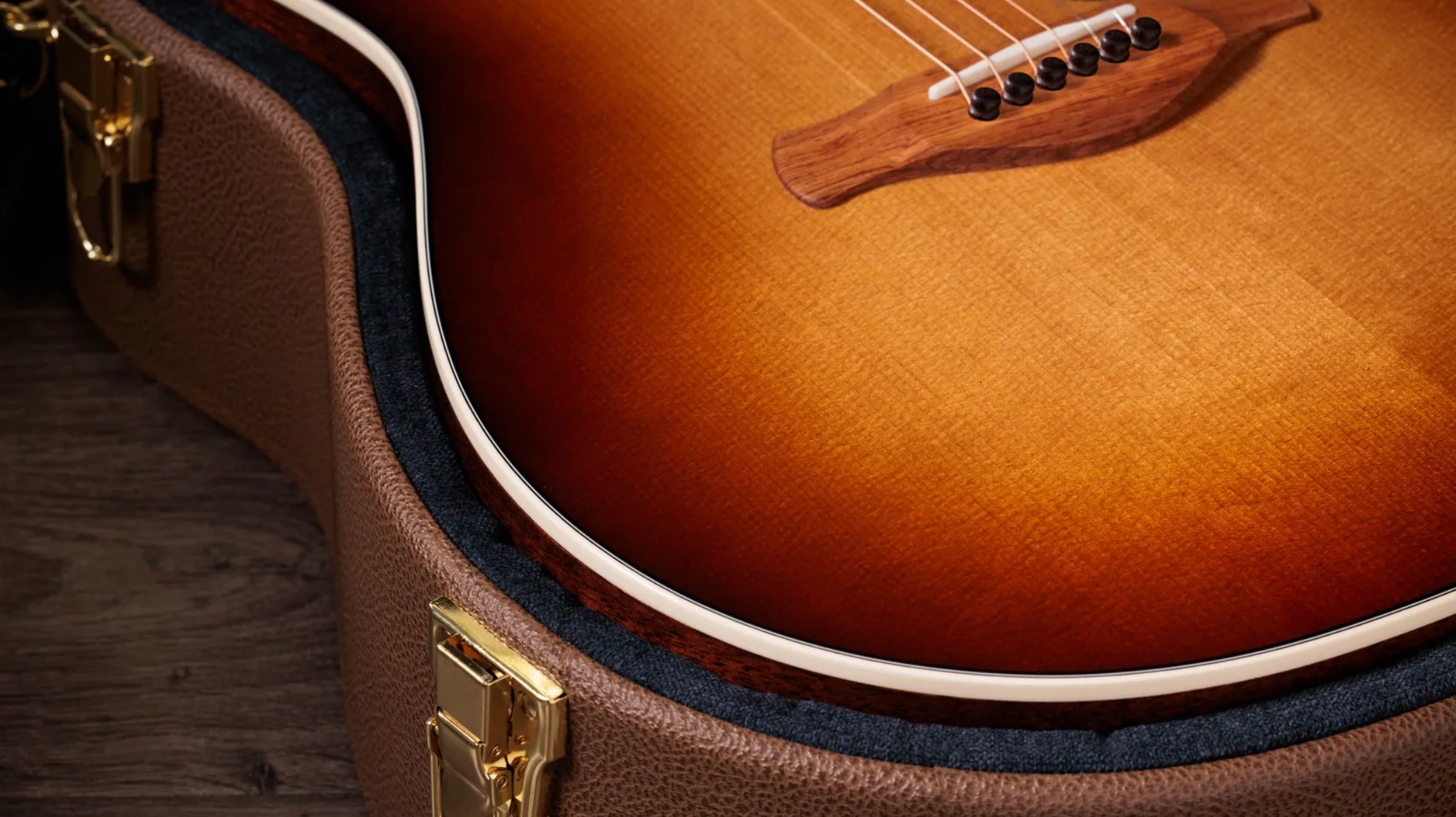 Taylor 517e Sb Gold Label Grand Pacific Epicea Acajou Eb - Sunburst W/ Cream Pickguard - Guitarra folk - Variation 2