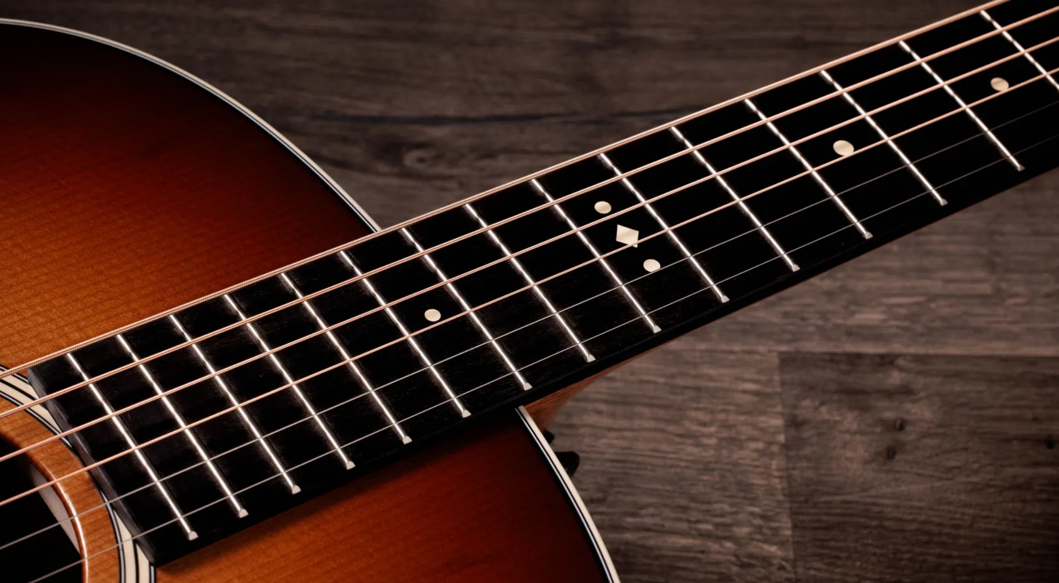 Taylor 517e Sb Gold Label Grand Pacific Epicea Acajou Eb - Sunburst W/ Cream Pickguard - Guitarra folk - Variation 4