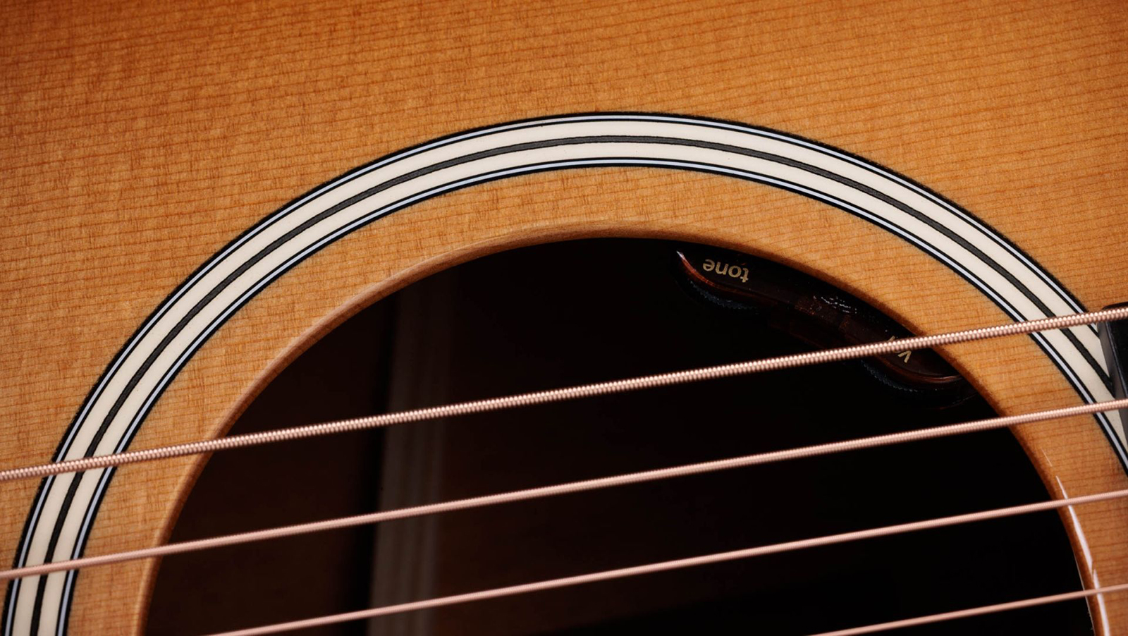 Taylor 517e Sb Gold Label Grand Pacific Epicea Acajou Eb - Sunburst Firestripe Pickguard - Guitarra folk - Variation 7