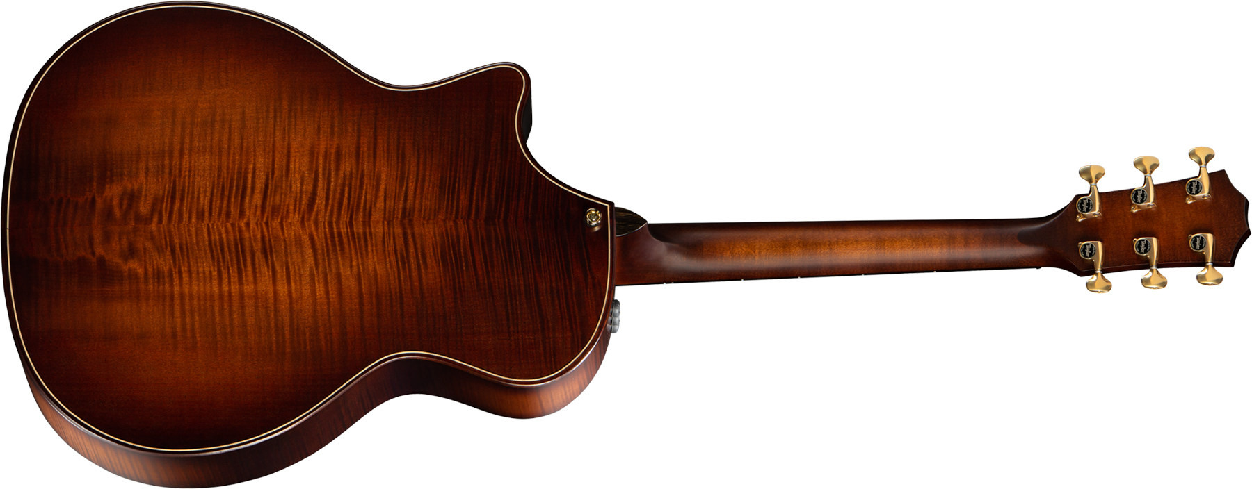 Taylor 614ce Builder's Edition V-class Grand Auditorium Cw Epicea Erable Eb Es2 - Natural Top & Wild Honey Burst - Guitarra folk - Variation 1