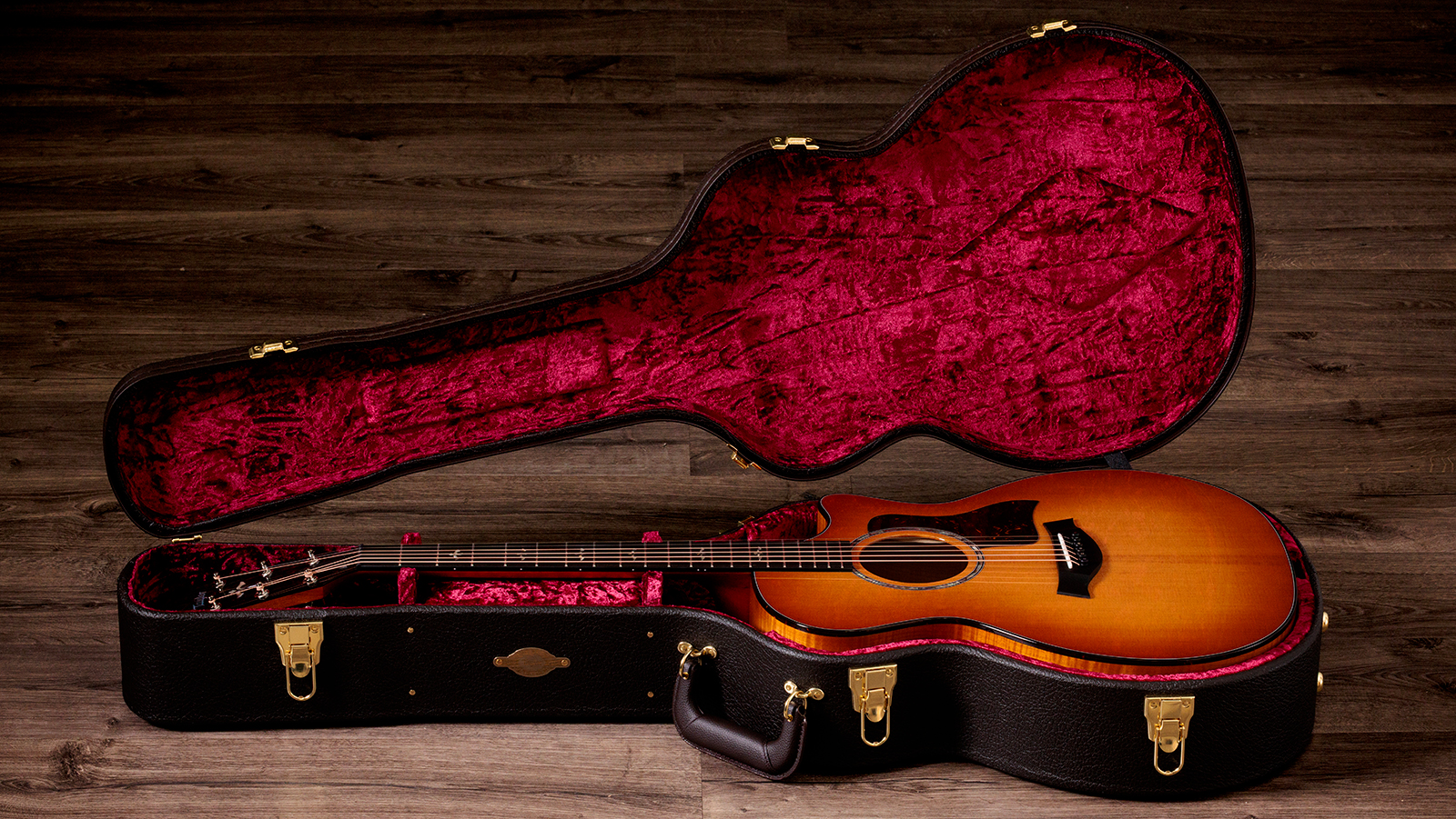 Taylor 614ce Next Gen. Grand Auditorium Cw Epicea Erable Eb Claria - Antique Blonde - Guitarra folk - Variation 8
