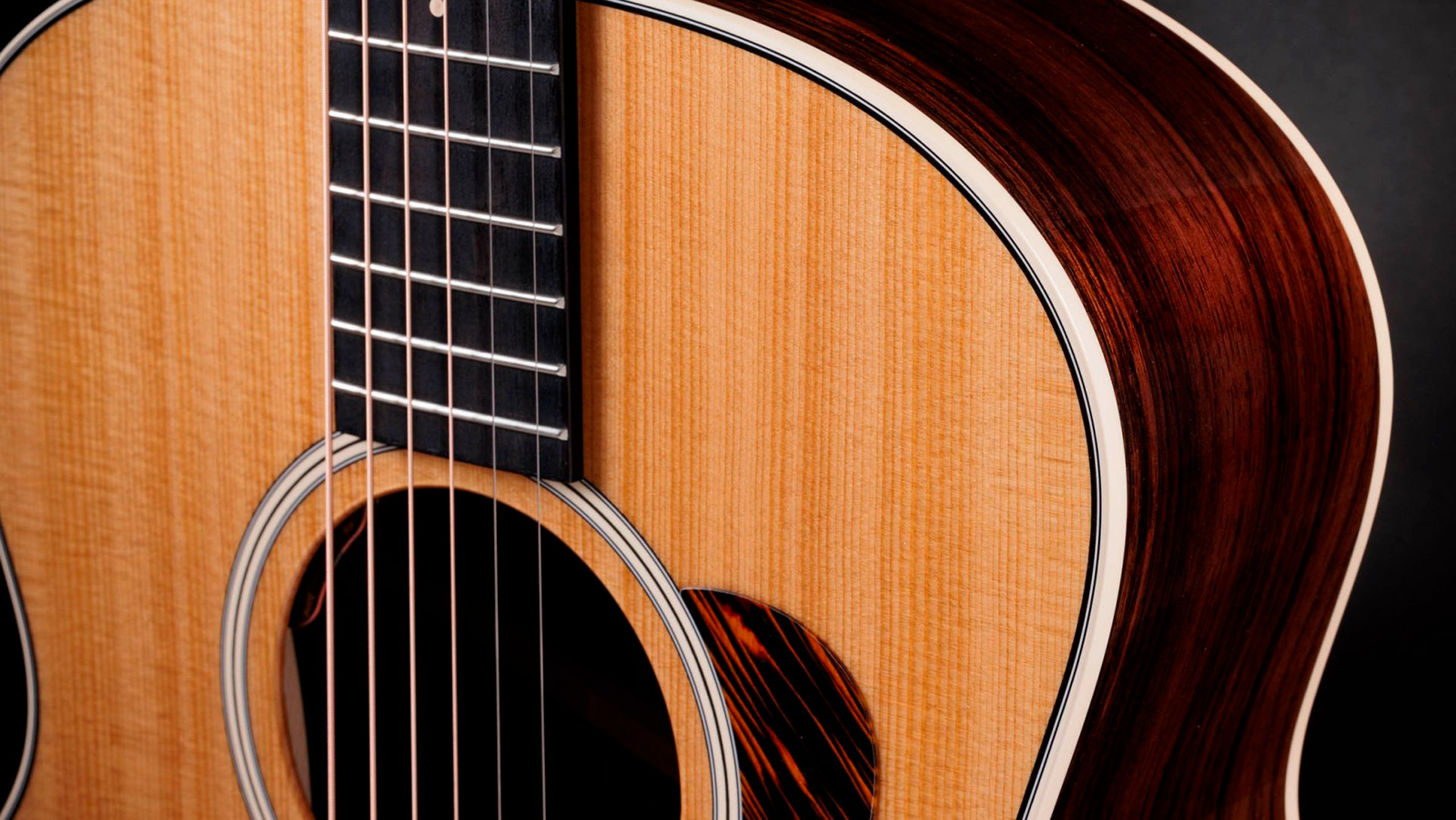 Taylor 714e Gold Label Firestripe Pg Gold Label Super Auditorium Cw Epicea Palissandre Eb Lr Baggs - Natural - Guitarra folk - Variation 2