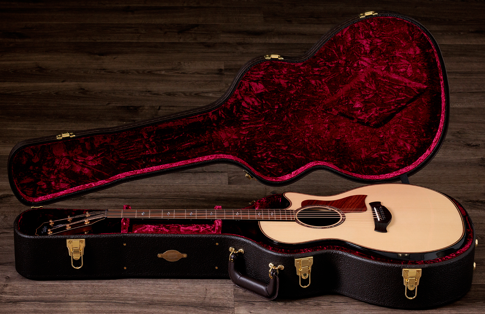 Taylor 814ce Builders Edition Next Gen. Grand Auditorium Cw Tout Epicea Palissandre Eb Claria - Natural - Guitarra folk - Variation 8