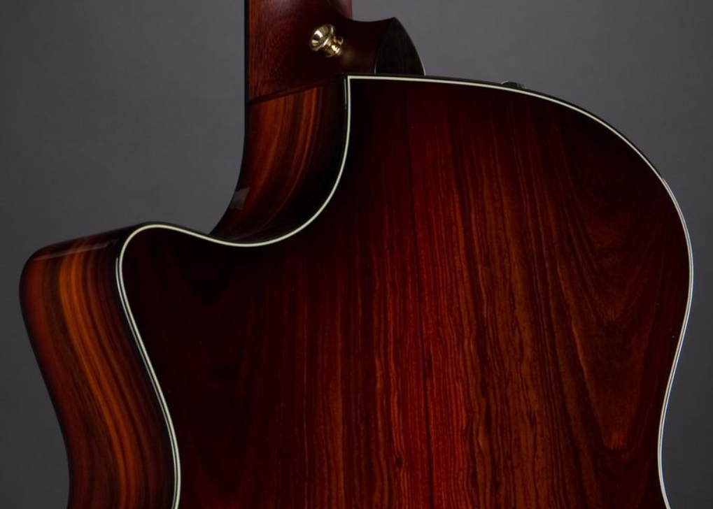 Taylor 814ce-ltd 2020 V-class Grand Auditorium Cw  Epicea Cocobolo Eb Es2 - Natural - Guitarra electro acustica - Variation 2