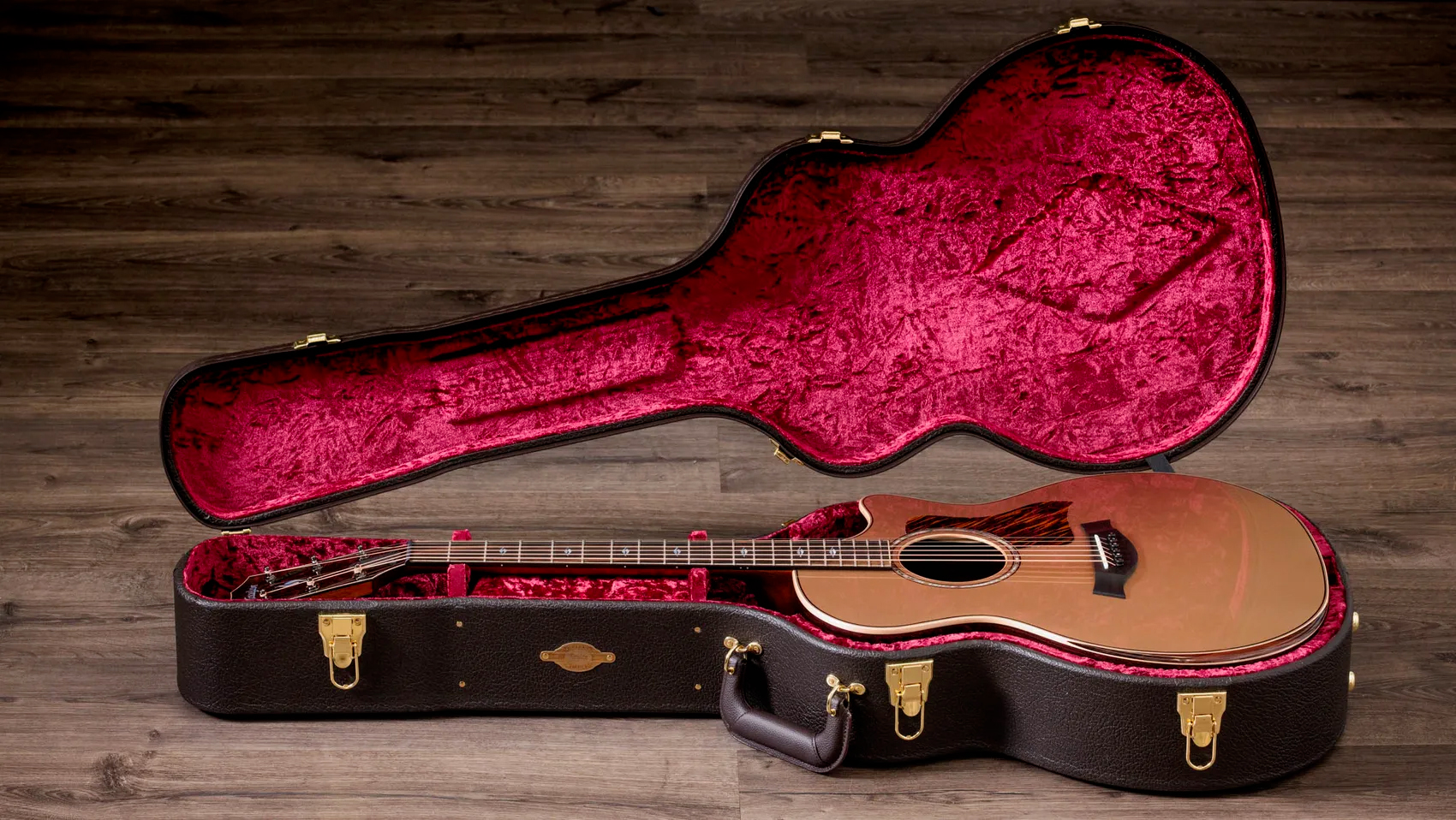 Taylor 814ce Ltd Casablanca Beige Top - Casablanca Beige Metallic - Guitarra folk - Variation 9