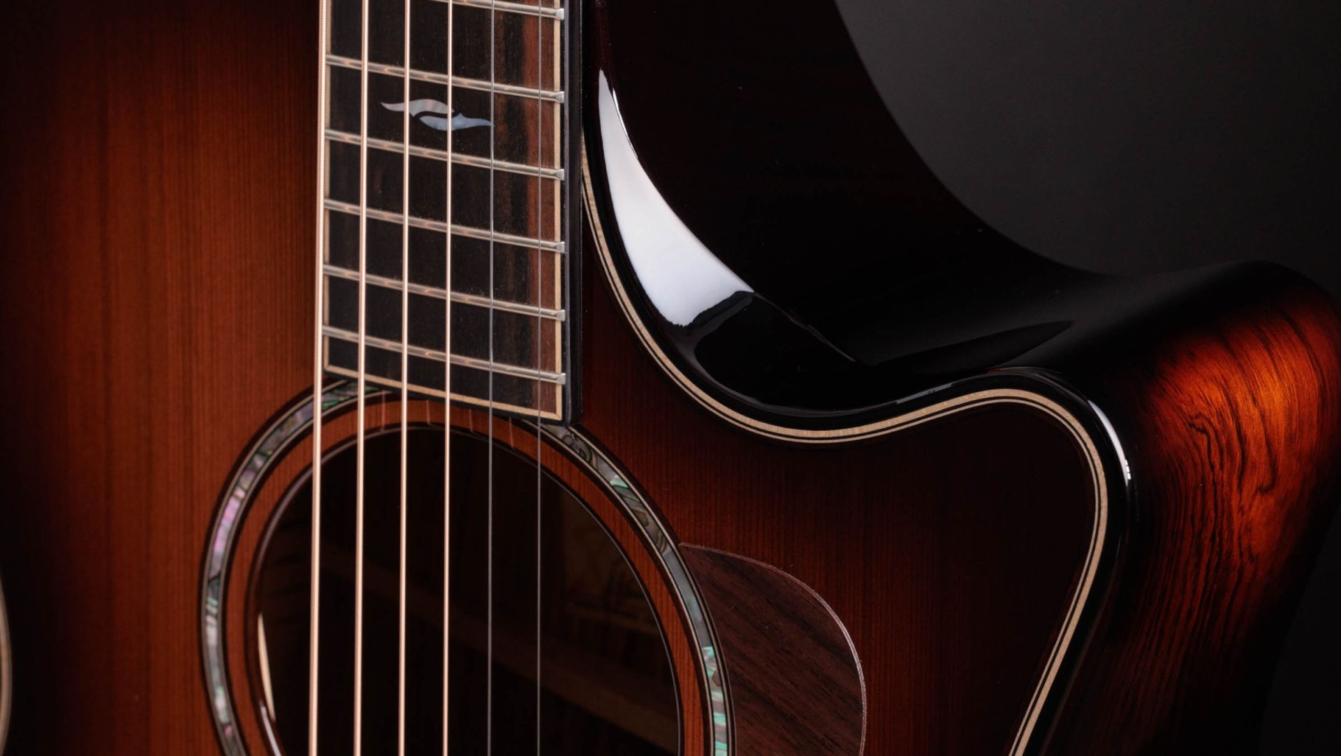 Taylor 814ce Redwood Builder's Edition Grand Auditorium Cw Cedre Palissandre Eb Es2 - Edgeburst - Guitarra folk - Variation 3