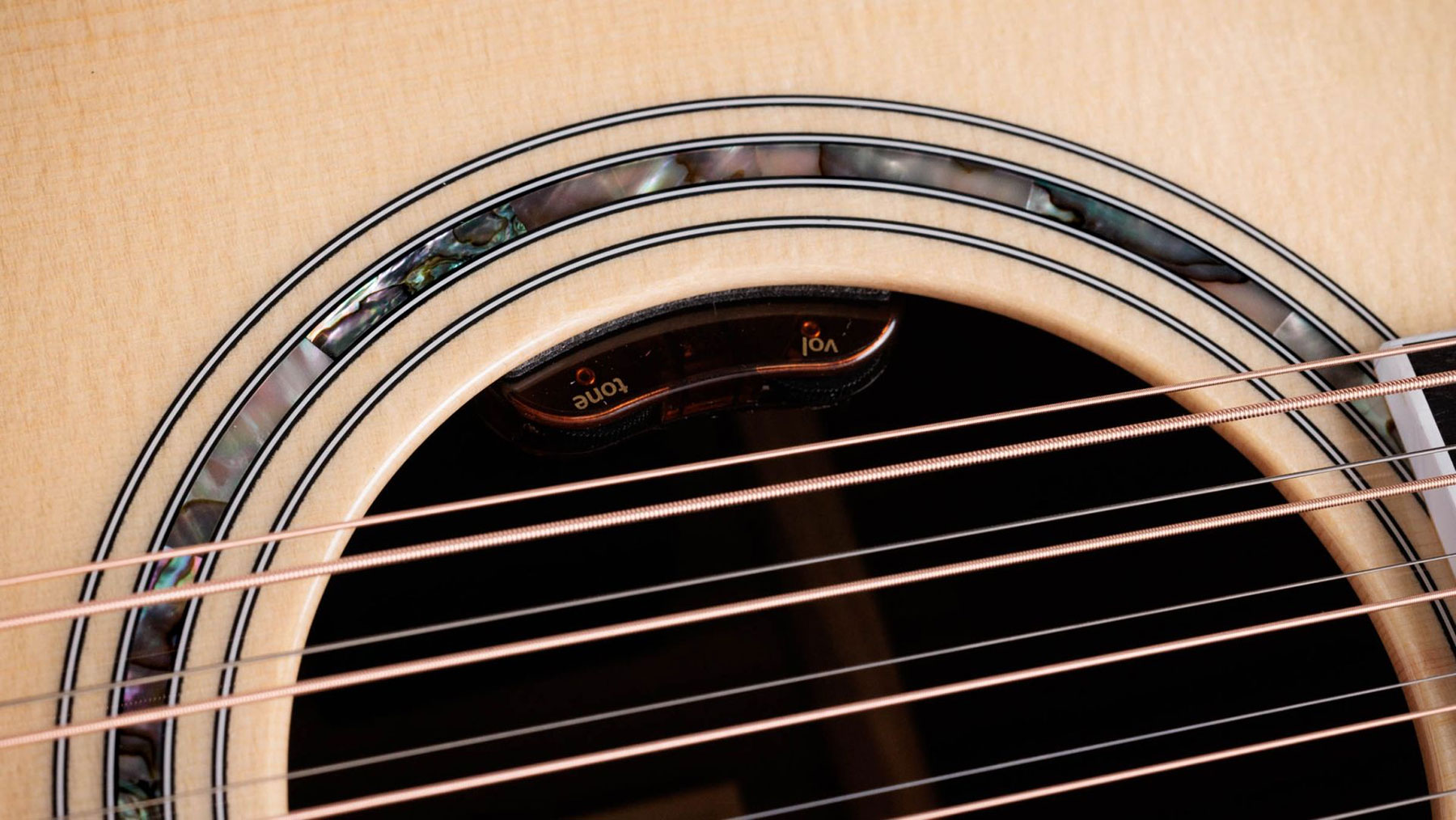 Taylor 855e Legacy Jumbo 12c Epicea Palissandre Eb Lr Baggs Vtc - Natural - Guitarra folk - Variation 3