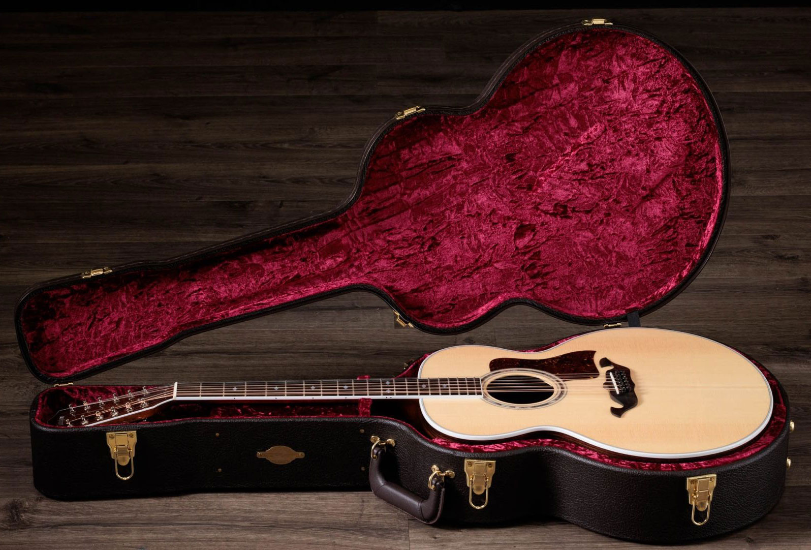 Taylor 855e Legacy Jumbo 12c Epicea Palissandre Eb Lr Baggs Vtc - Natural - Guitarra folk - Variation 8