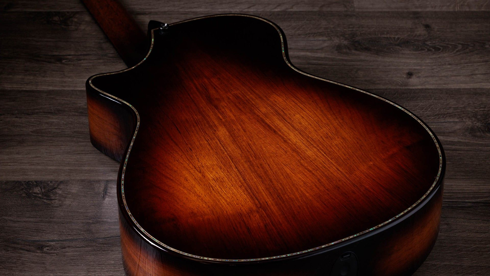 Taylor 912ce Builder's Edition Grand Concert Cw Sinker Redwood Palissandre Eb Es2 - Natural / Kona Edgeburst - Guitarra folk - Variation 5