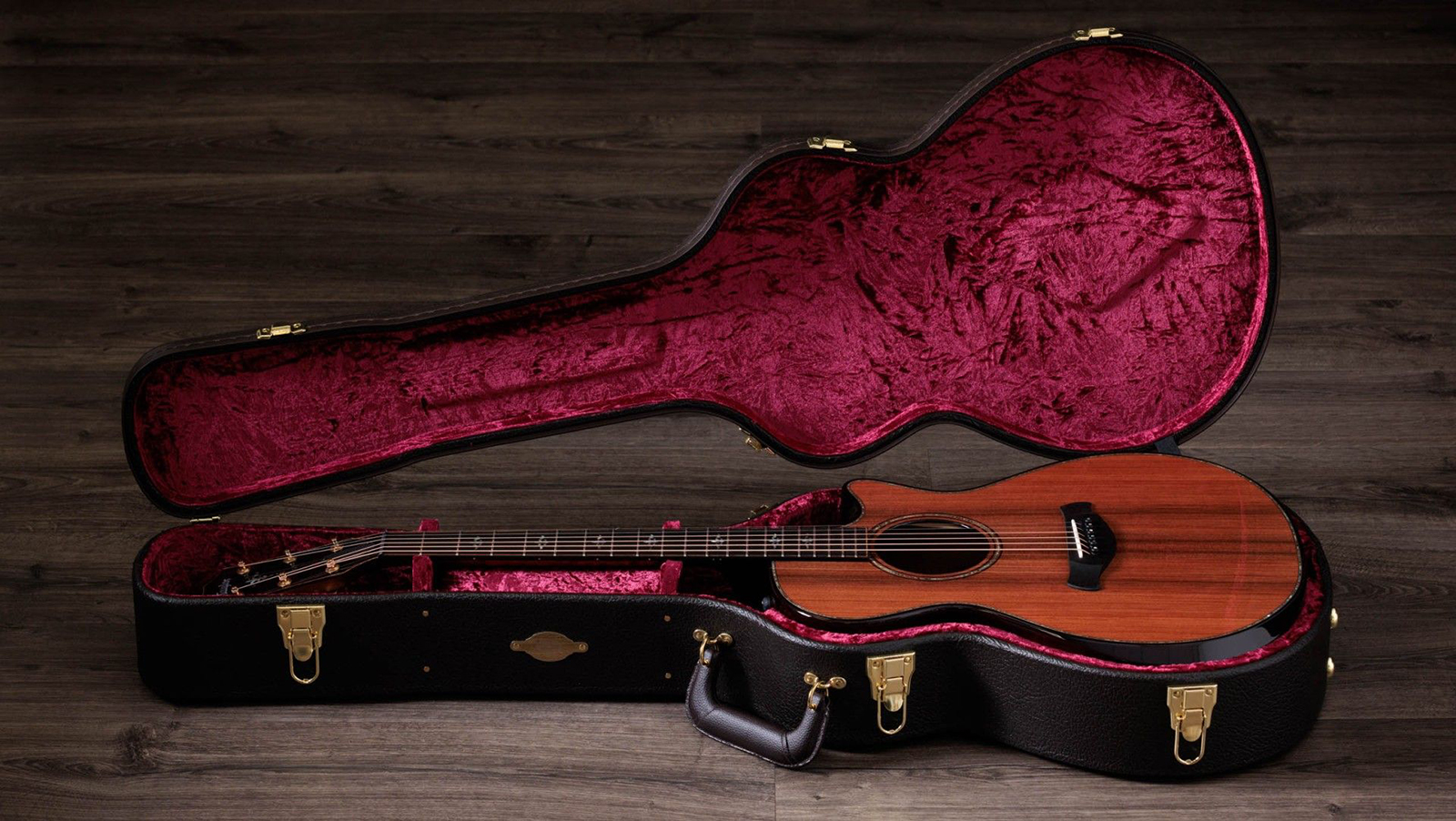 Taylor 912ce Builder's Edition Grand Concert Cw Sinker Redwood Palissandre Eb Es2 - Natural / Kona Edgeburst - Guitarra folk - Variation 8