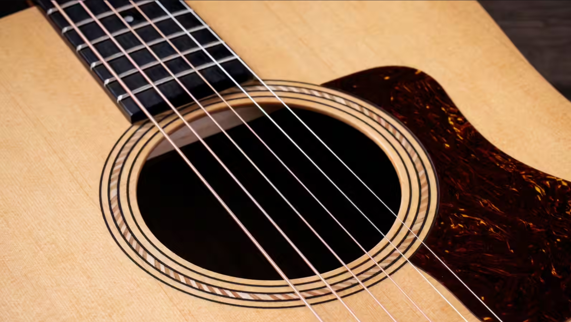 Taylor Academy 10e Walnut Dreadnought Epicea Noyer Eb Esb - Natural - Guitarra folk - Variation 2