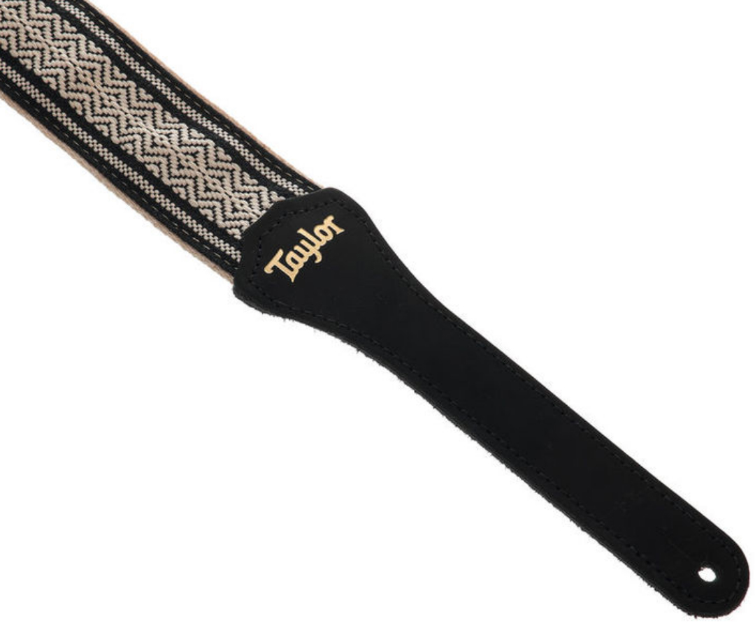 Taylor Academy Strap Wht-blk Jacquard Cotton 2 Inches - Correa - Variation 2