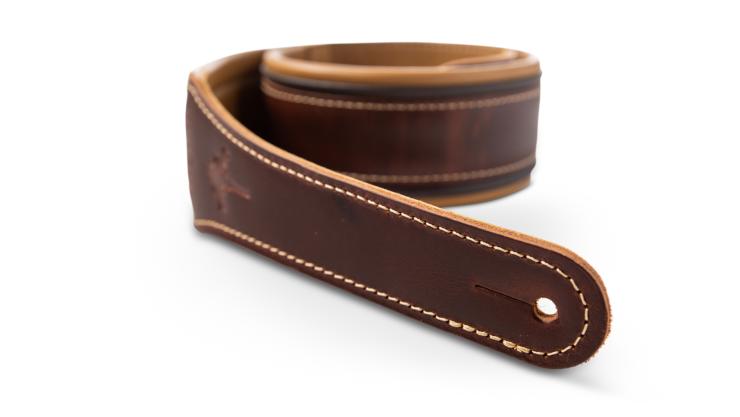 Taylor Ascension Strap Cordovan Leather 3.0 Inches Cordovan Black Butterscotch - Correa - Variation 4