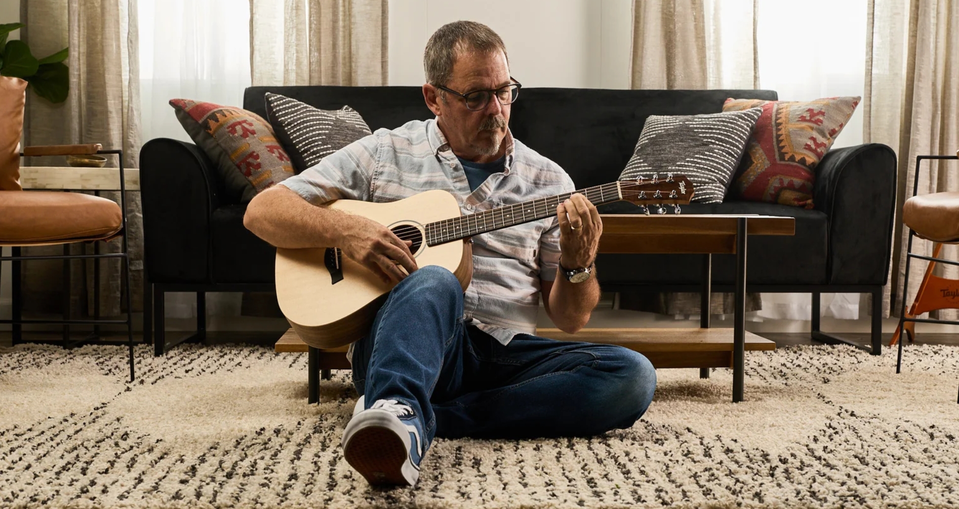 Taylor Baby Bt1e (torrefied Top) Mini Dreadnought Epicea Noyer Eb Esb +housse - Natural - Guitarra folk - Variation 10