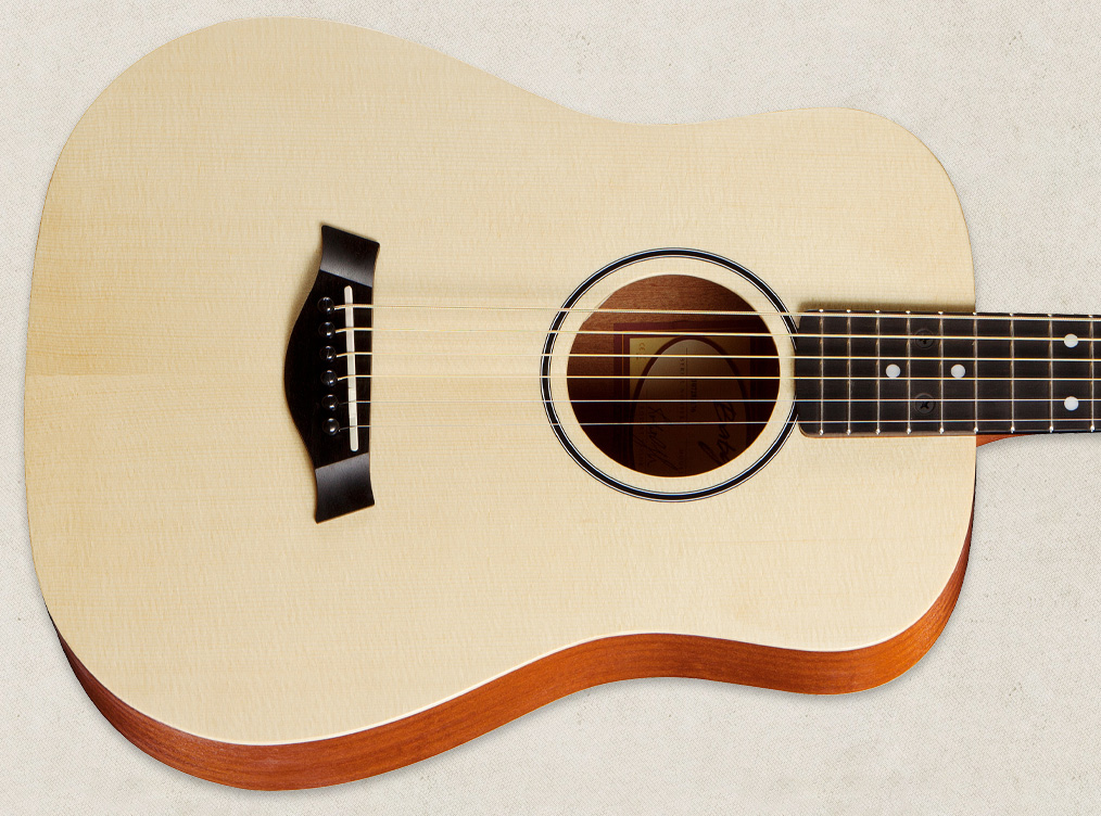 Taylor Baby Mahogany Bt1-e Mini Dreadnought Epicea Sapele Eb Esb +housse - Natural Satin - Guitarra acústica de viaje - Variation 4