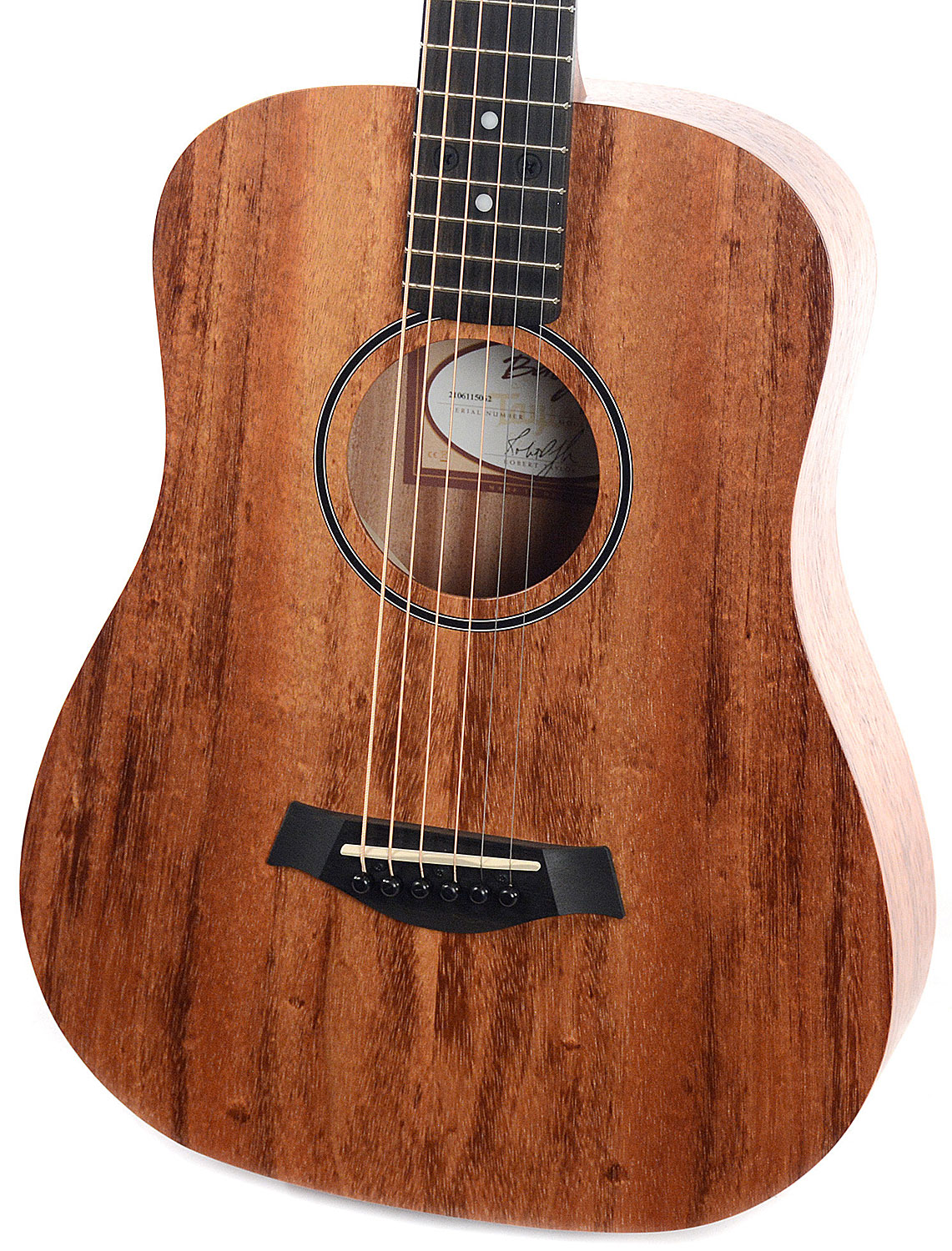 Taylor Bte Baby Taylor-e Koa Es-b - Natural - Guitarra acústica de viaje - Variation 3