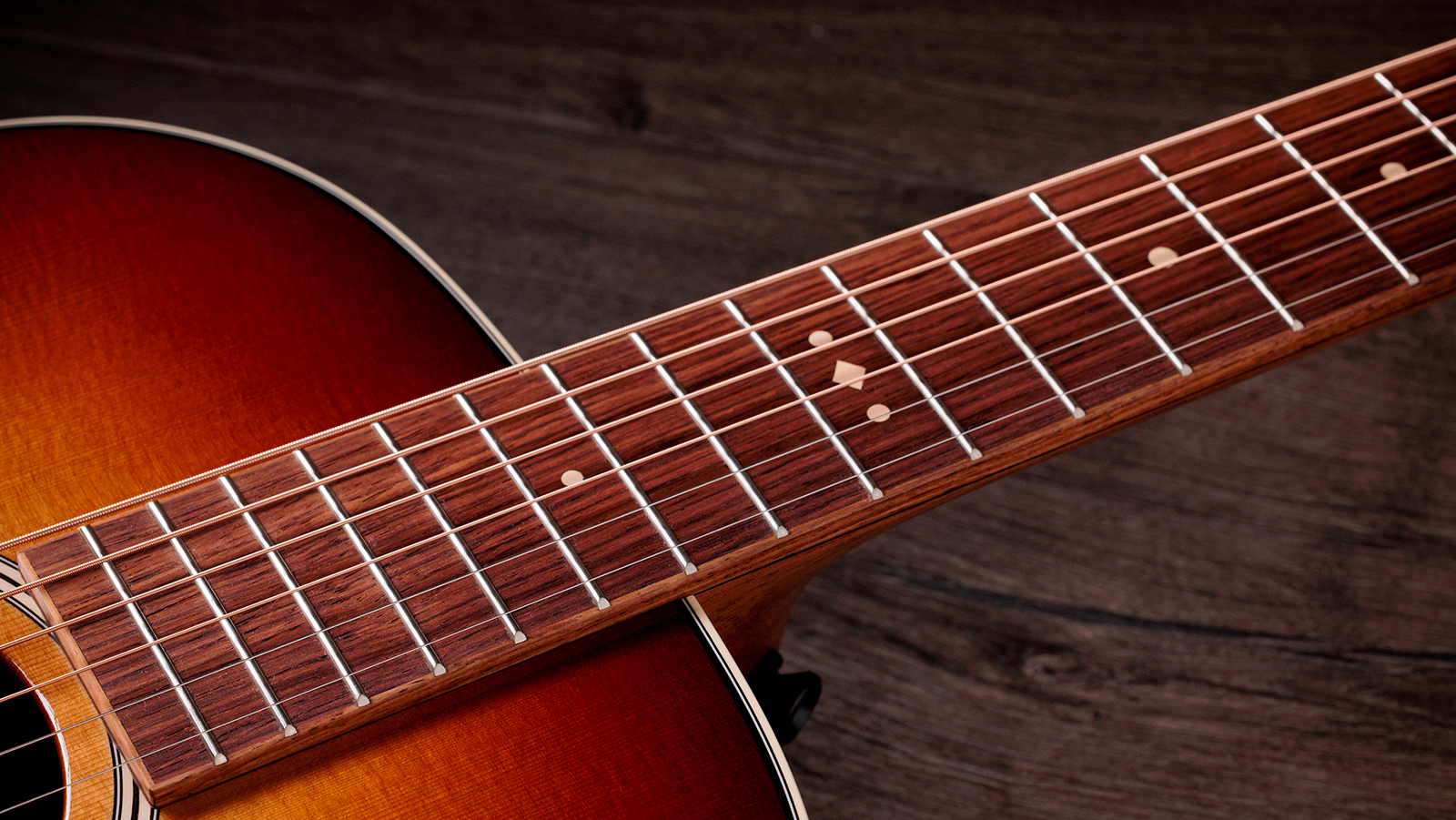 Taylor Ben Harper 512e Gold Label Signature Grand Concert Cw Epicea Acajou Eb Claria - Custom Shaded Edgeburst - Guitarra folk - Variation 4