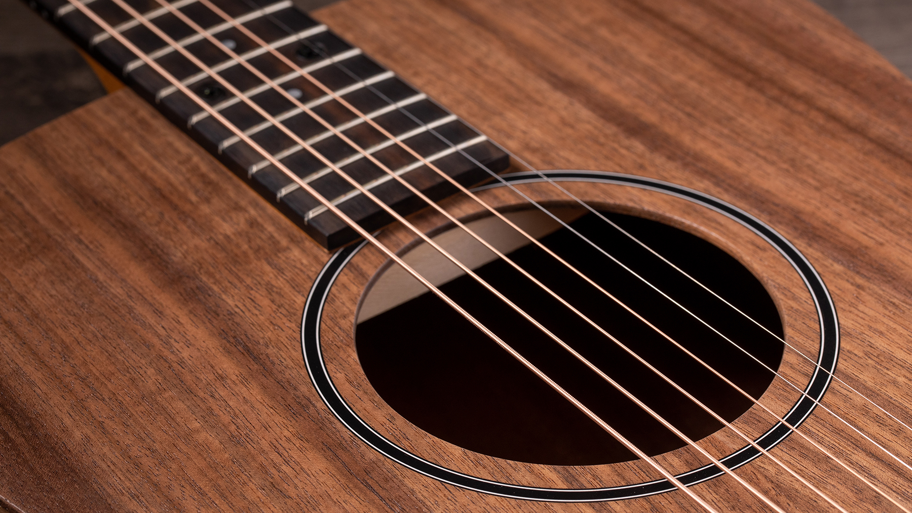 Taylor Big Baby Bbt Walnut/walnut Dreadnought 15/16 Tout Noyer Eb - Natural - Guitarra acústica de viaje - Variation 2