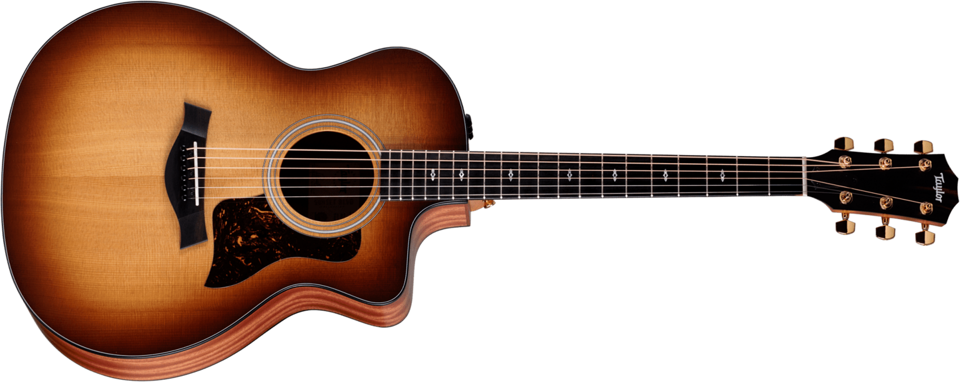 Taylor 114ce Seb Sunset Blvd Grand Auditorium Cw Epicea Sapele Eb Es2 - Shaded Edgeburst Top - Guitarra folk - Main picture