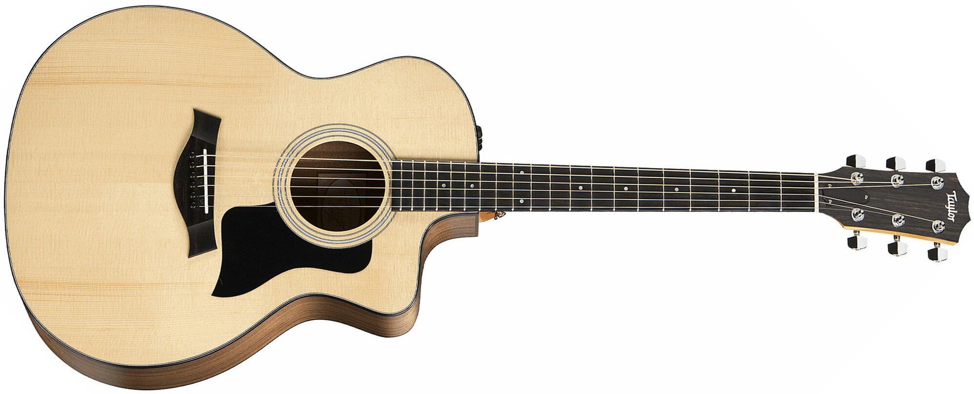 Taylor 114ce Walnut Grand Auditorium Cw Epicea Noyer Eb Es2 - Natural - Guitarra electro acustica - Main picture