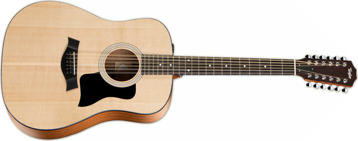 Taylor 150e Dreadnought 12c Epicea Sapele Eb Es2 - Natural Satin - Guitarra electro acustica - Main picture