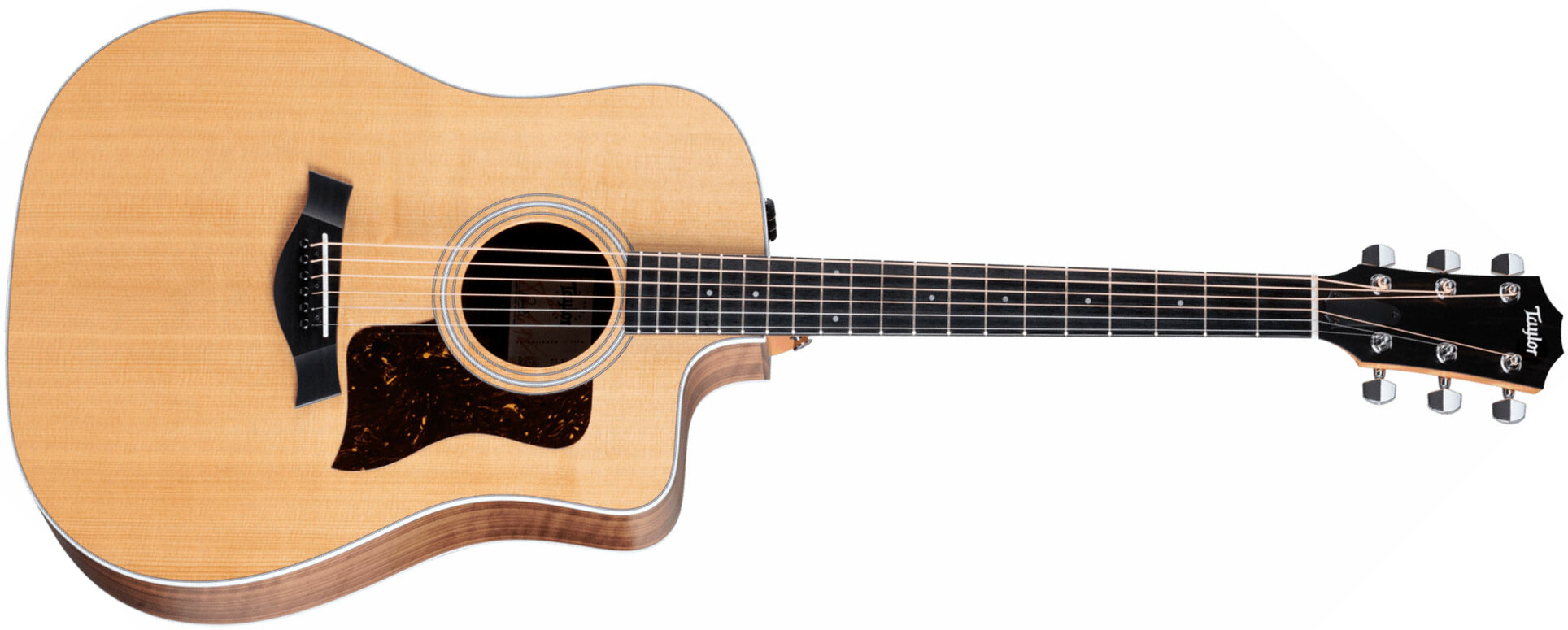 Taylor 210ce 2024 Dreadnought Cw Epicea Noyer Eb Es2 - Natural - Guitarra electro acustica - Main picture