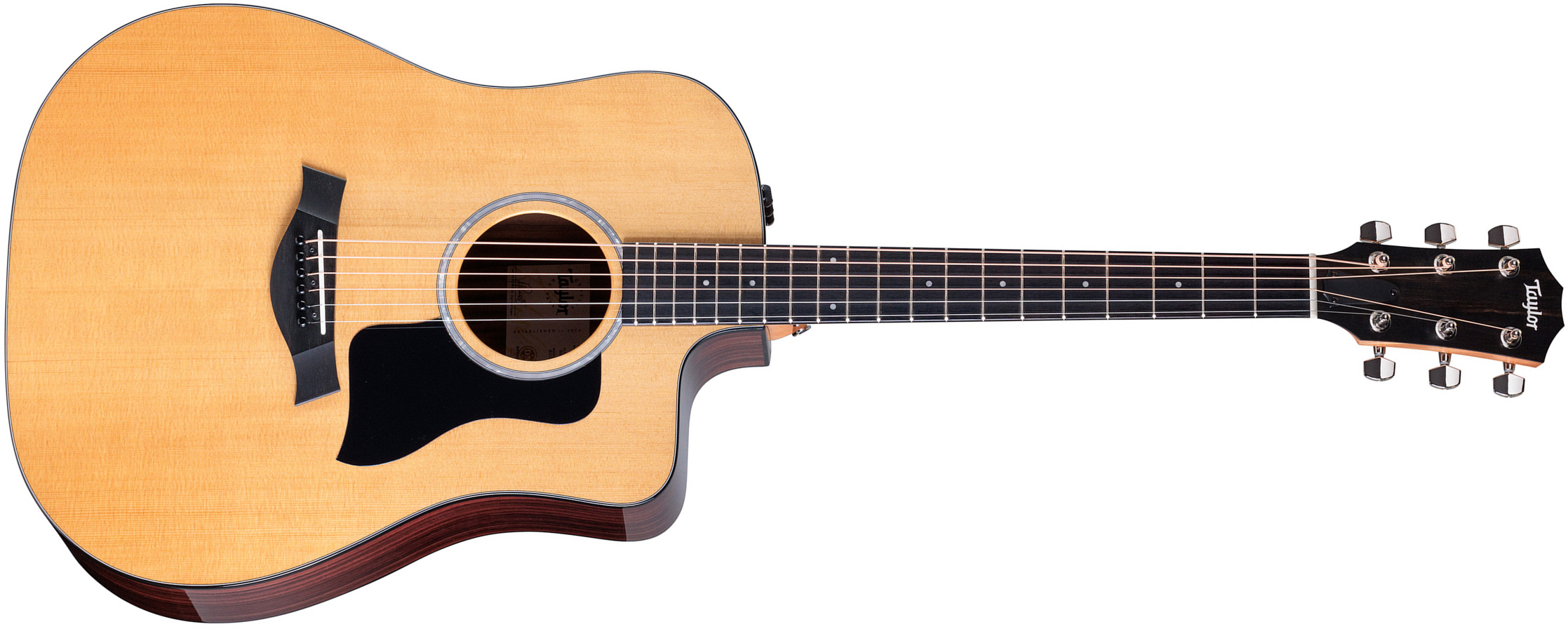 Taylor 210ce Plus 2024 Dreadnought Cw Epicea Palissandre Eb Es2 - Natural - Guitarra folk - Main picture
