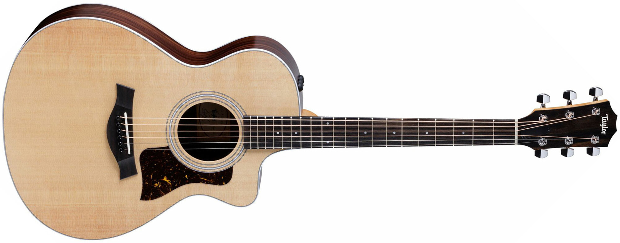 Taylor 212ce Grand Concert Cw Epicea Palissandre Eb Es2 - Natural - Guitarra electro acustica - Main picture