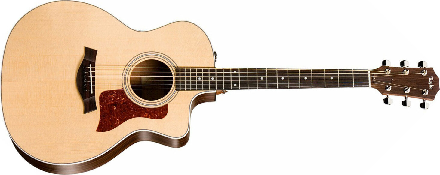 Taylor 214ce Grand Auditorium Natural Gloss Top - Guitarra acústica & electro - Main picture