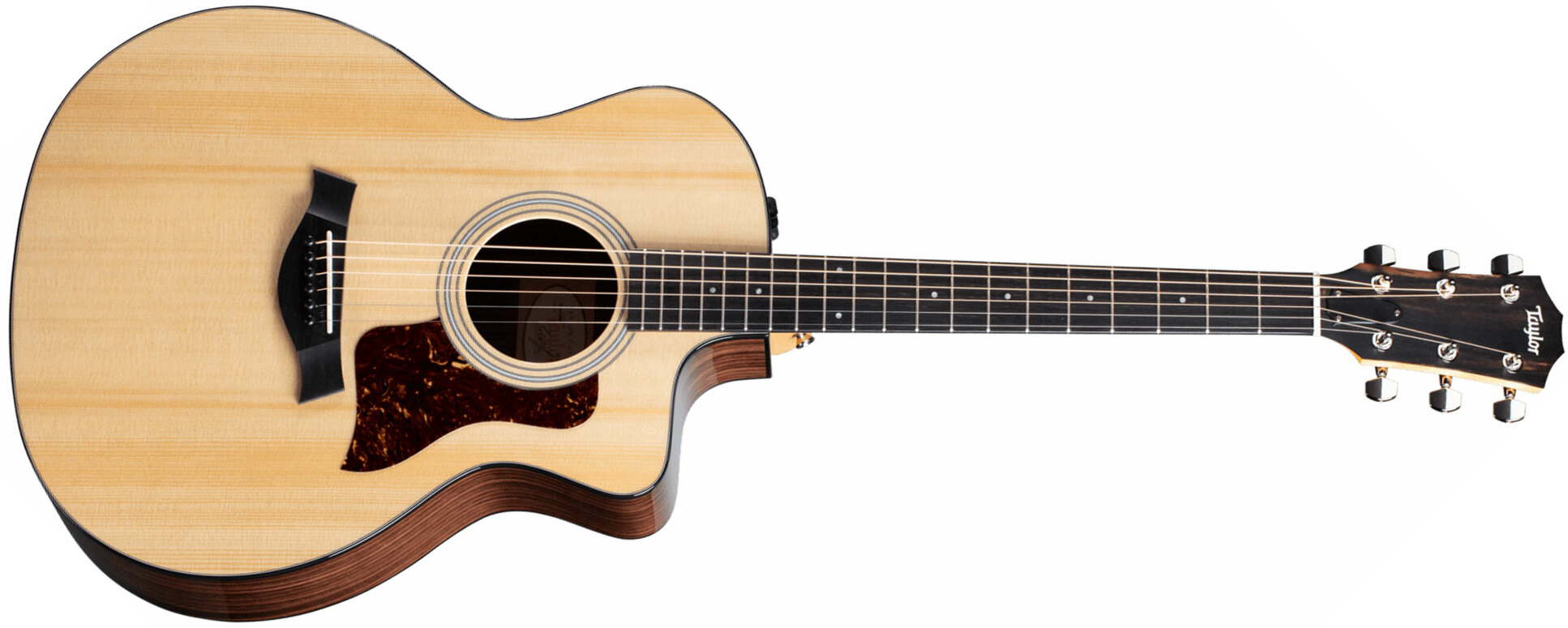 Taylor 214ce Plus 2024 Grand Auditorium Cw Epicea Palissandre Eb Es2 - Natural - Guitarra electro acustica - Main picture