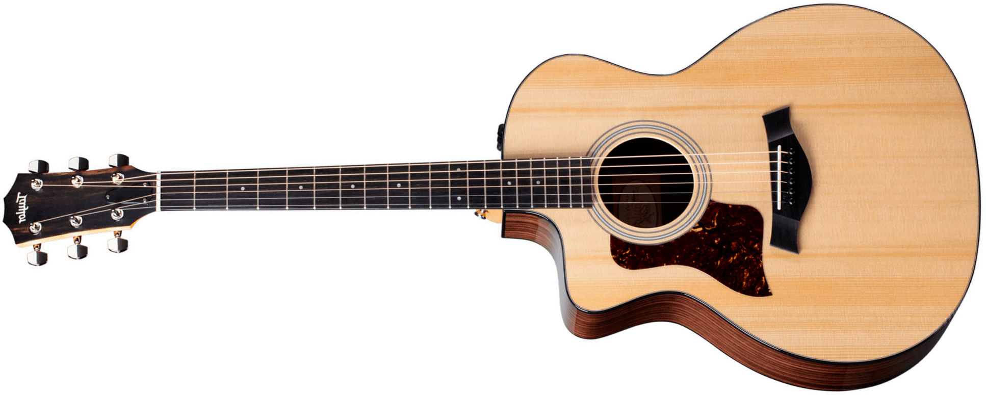 Taylor 214ce Plus Lh Grand Auditorium Cw Gaucher Epicea Palissandre Eb Es2 - Natural - Guitarra folk - Main picture