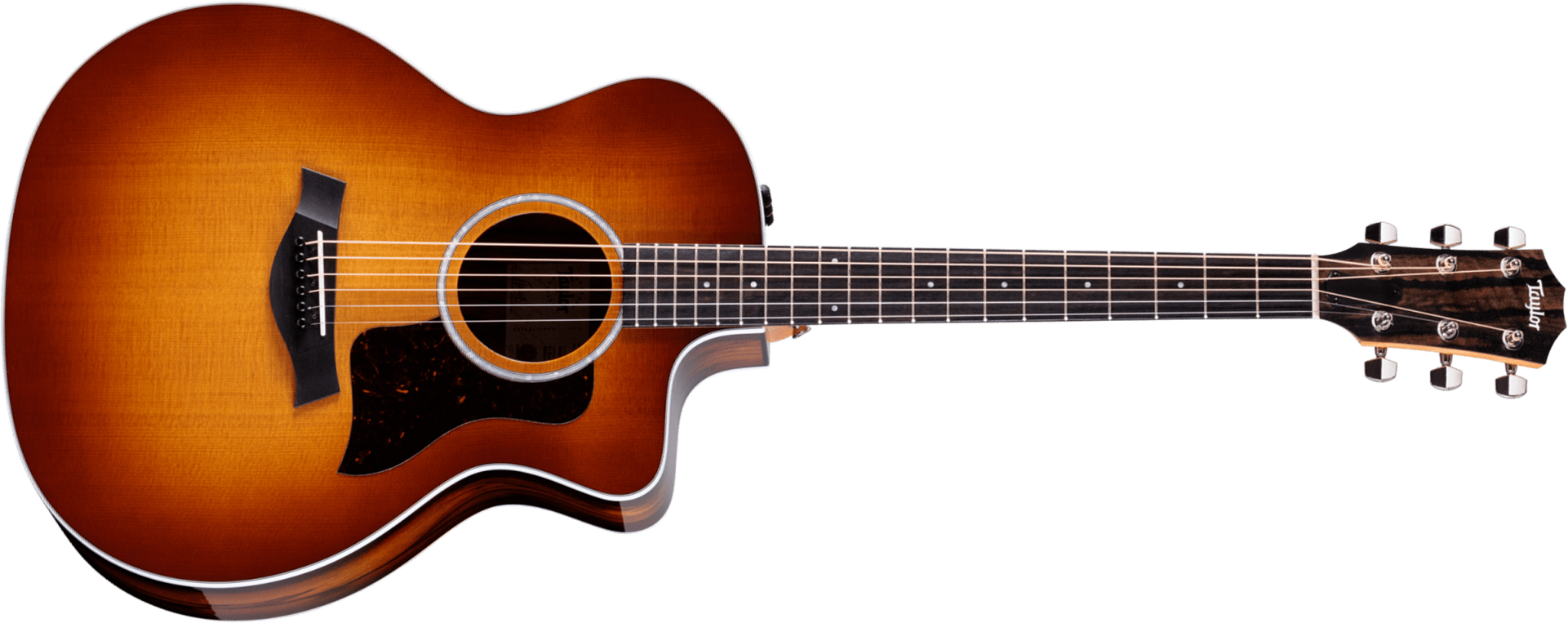 Taylor 214ce Plus Special Edition Grand Auditorium Cw Epicea African Ziricote Eb Es2 - Shaded Edge Burst - Guitarra folk - Main picture