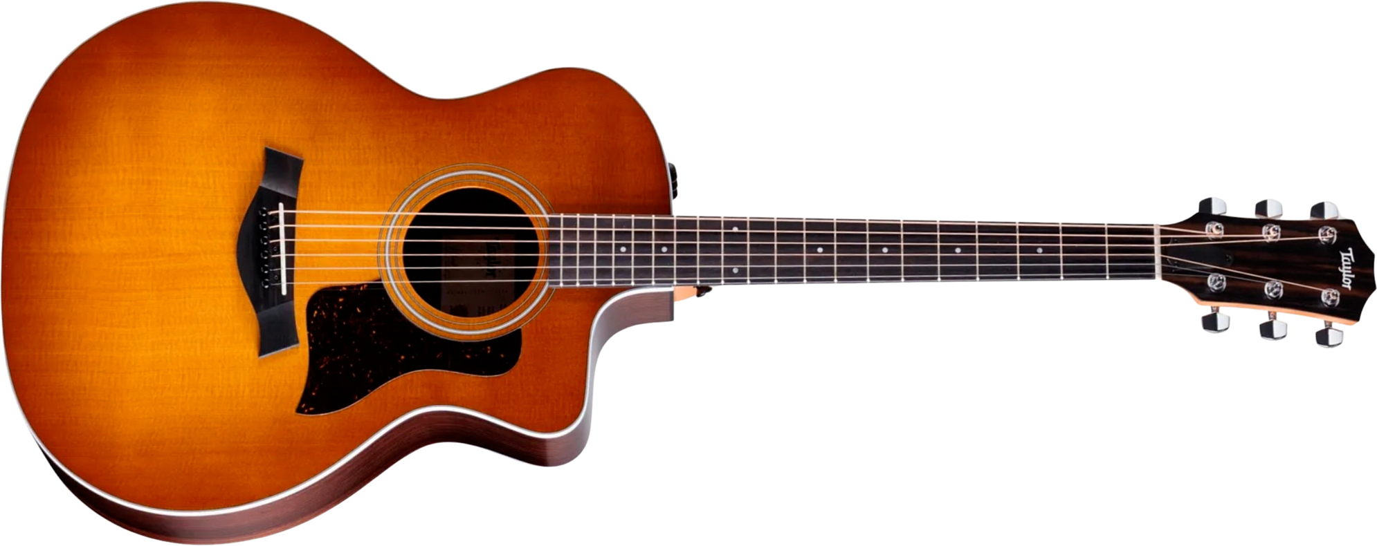 Taylor 214ce Special Edition Grand Auditorium Cw Epicea Palissandre Eb Es2 - Honeyburst - Guitarra folk - Main picture