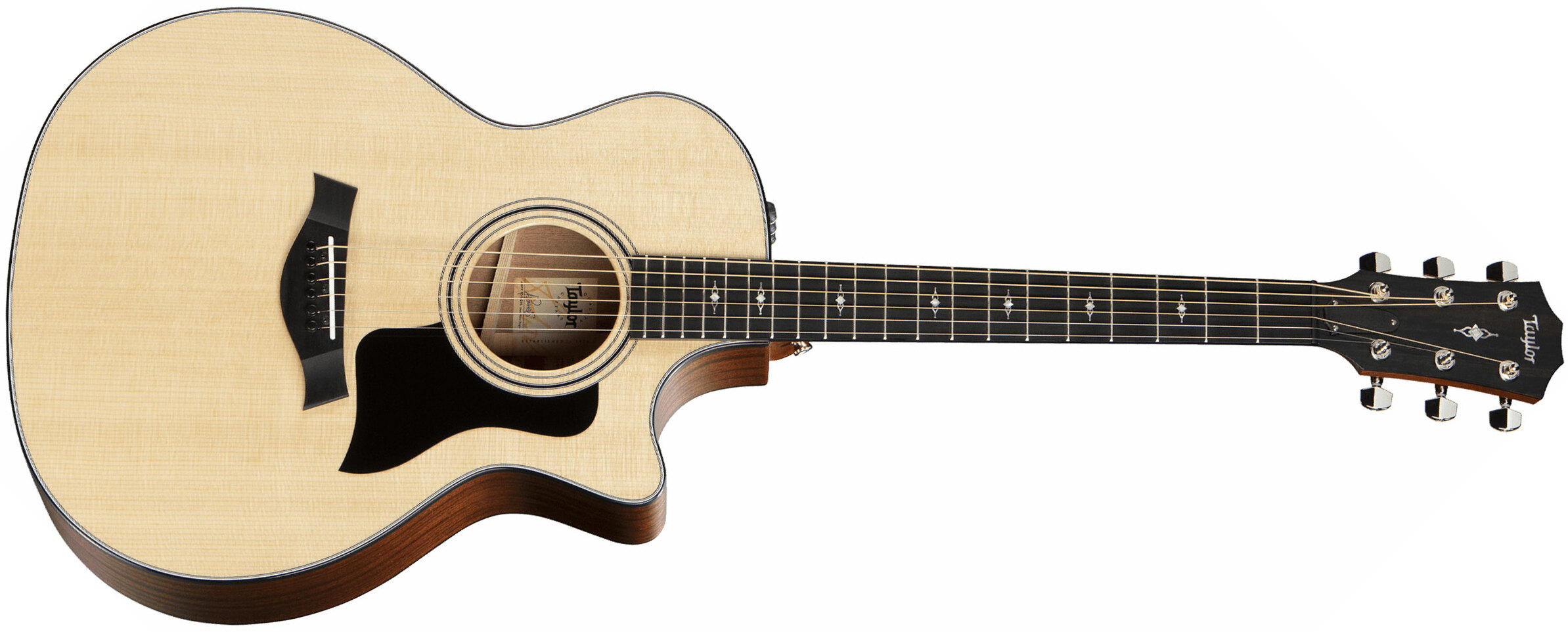 Taylor 314ce V-class 2019 Grand Auditorium Cw Epicea Sapele Eb Es2 - Natural - Guitarra electro acustica - Main picture