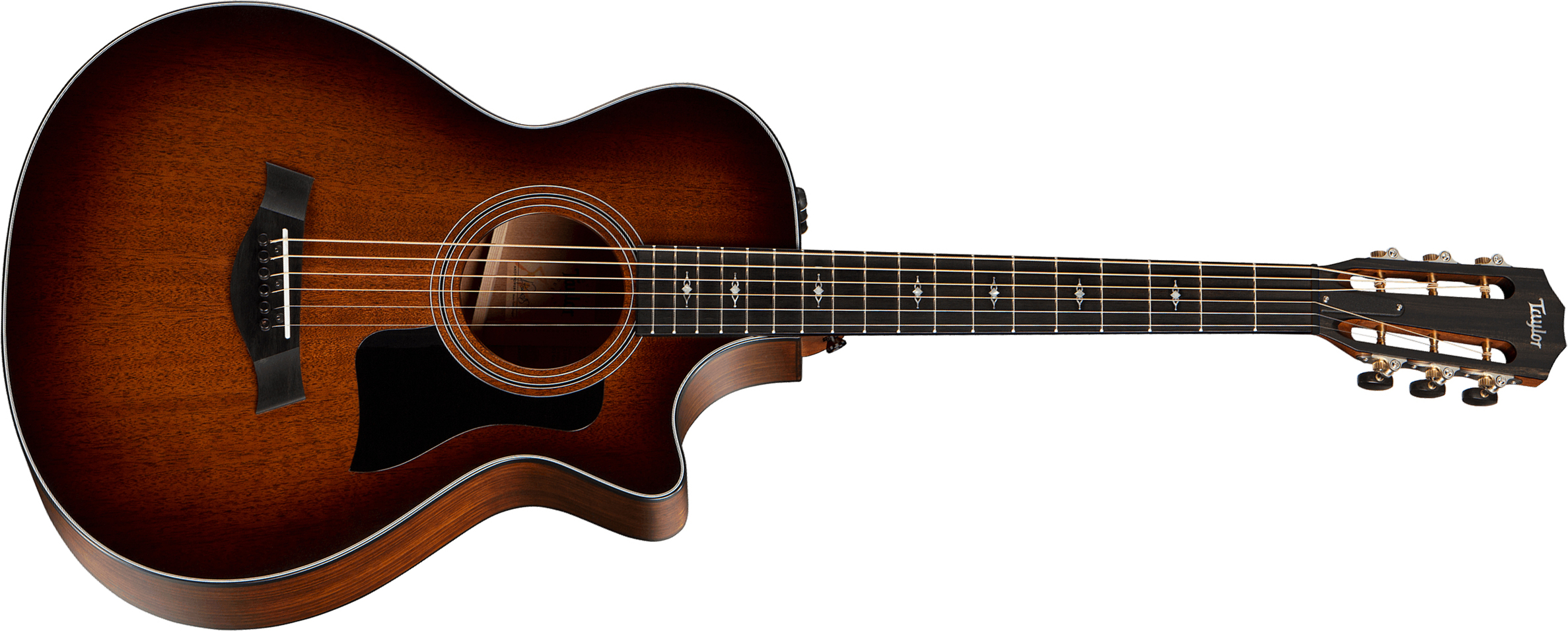 Taylor 322ce 12-fret V-class 2019 Grand Concert Cw Acajou Blackwood Es2 - Shaded Edge Burst Top - Guitarra electro acustica - Main picture