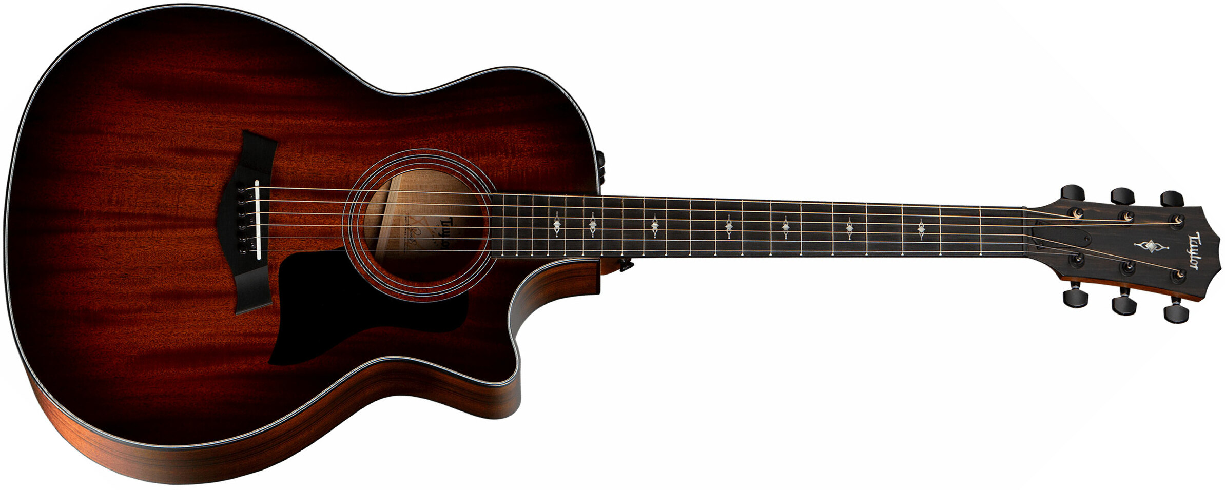 Taylor 324ce V-class 2019 Grand Auditorium Cw Acajou Blackwood Es2 - Shaded Edge Burst Top - Guitarra electro acustica - Main picture