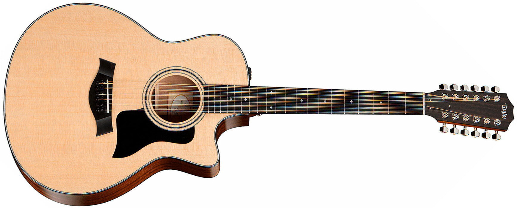 Taylor 356ce Grand Symphony Cw 12c Epicea Palissandre Eb Es2 - Natural - Guitarra electro acustica - Main picture