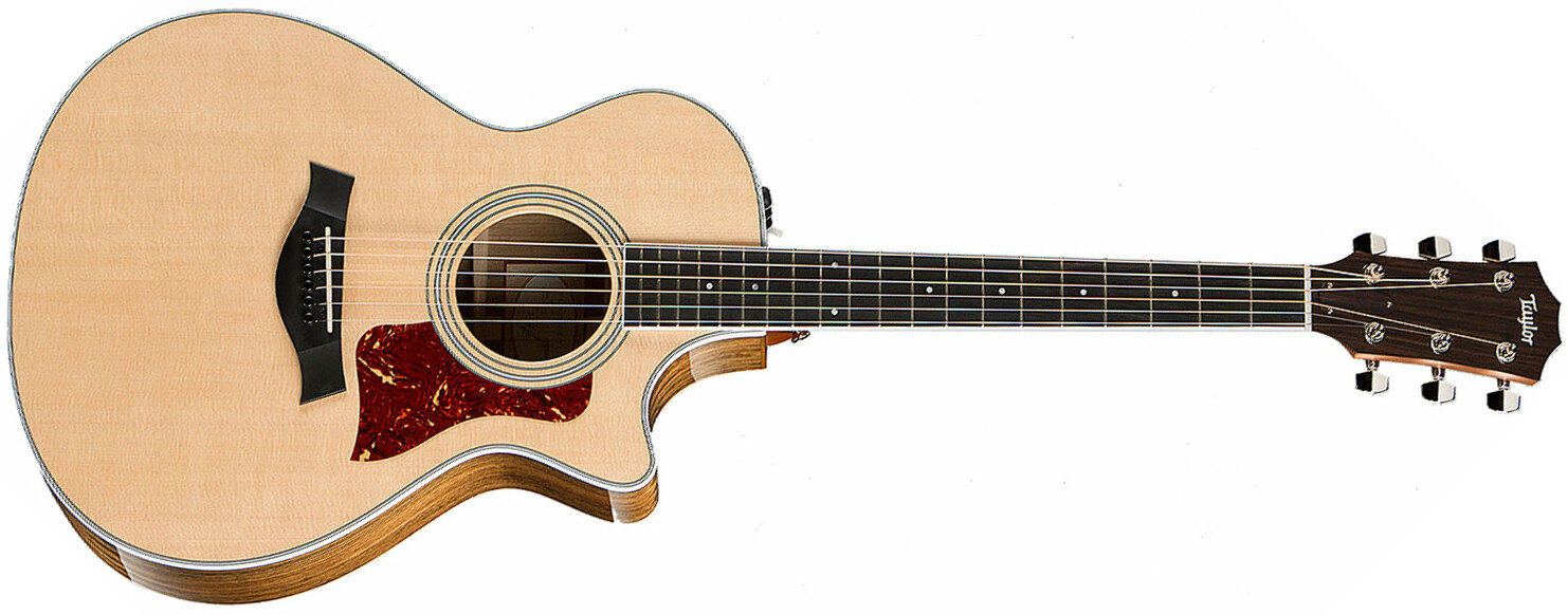 Taylor 412ce 2015 Grand Concert Cw Epicea Ovangkol Eb Es2 - Natural - Guitarra electro acustica - Main picture