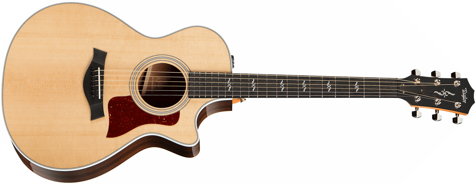 Taylor 412ce-r Grand Concert Cw Epicea Palissandre Eb Es2 - Natural - Guitarra electro acustica - Main picture