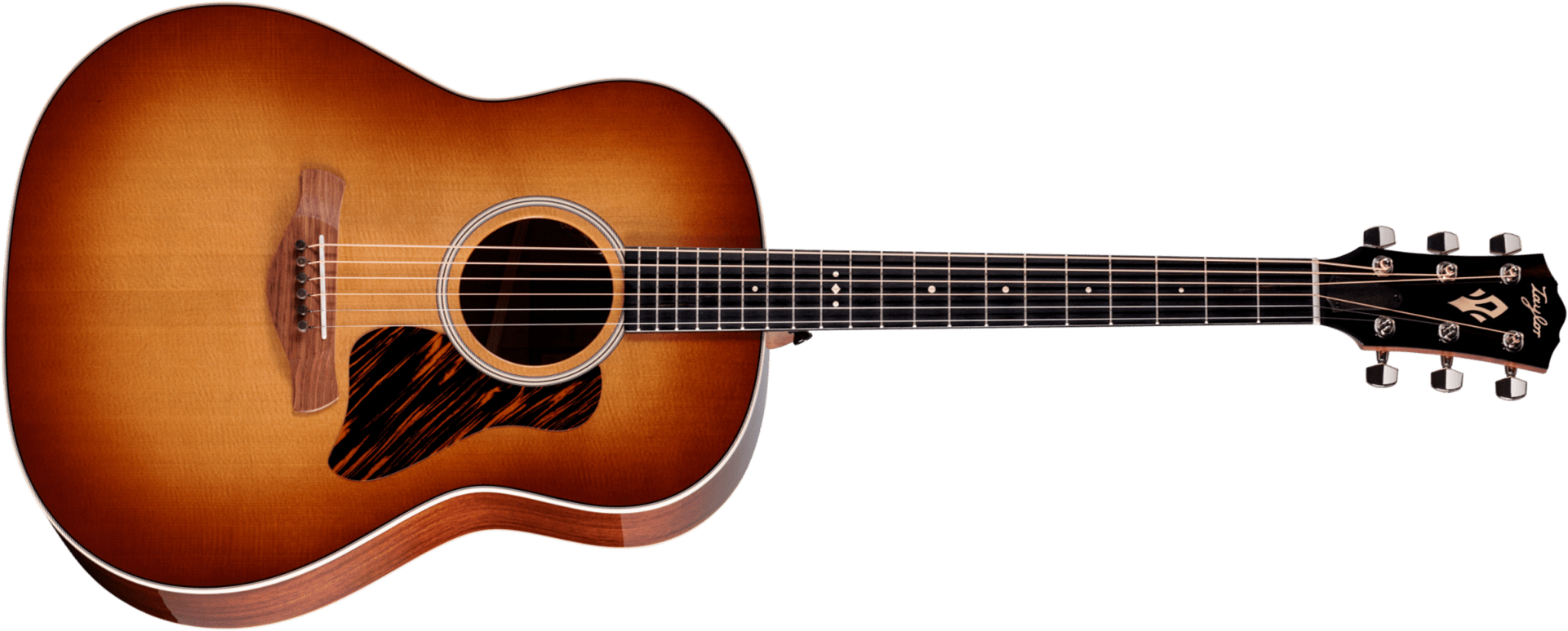 Taylor 517e Sb Gold Label Grand Pacific Epicea Acajou Eb - Sunburst Firestripe Pickguard - Guitarra folk - Main picture