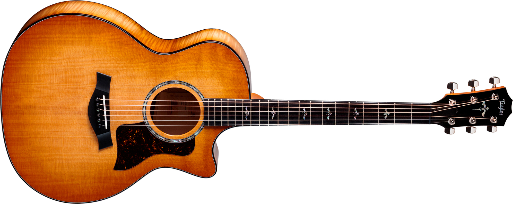 Taylor 614ce Next Gen. Grand Auditorium Cw Epicea Erable Eb Claria - Antique Blonde - Guitarra folk - Main picture