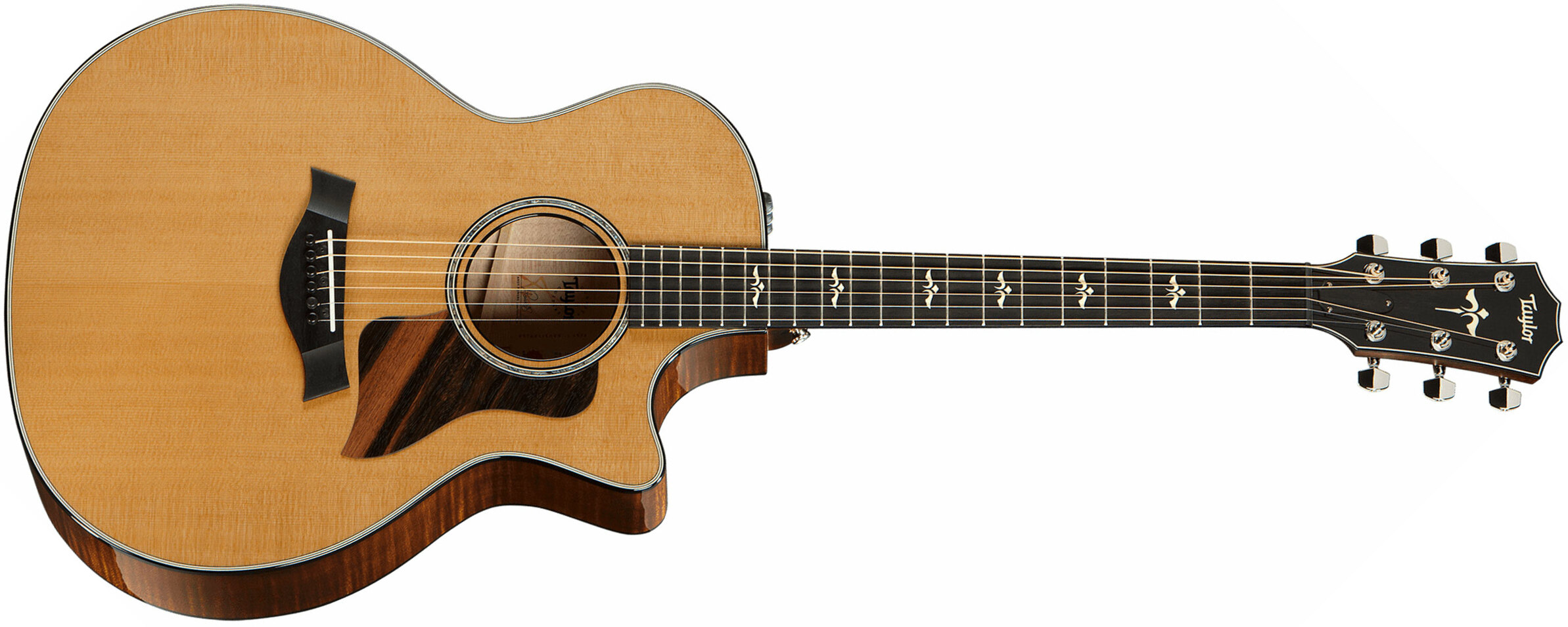 Taylor 614ce V-class 2019 Grand Auditorium Cw Epicea Erable Eb Es2 - Natural - Guitarra electro acustica - Main picture