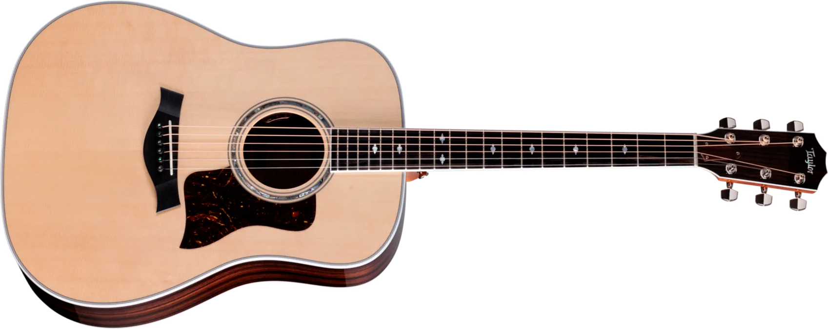 Taylor 810e Legacy Dreadnought Epicea Palissandre Eb Lr Baggs Vtc - Natural - Guitarra folk - Main picture