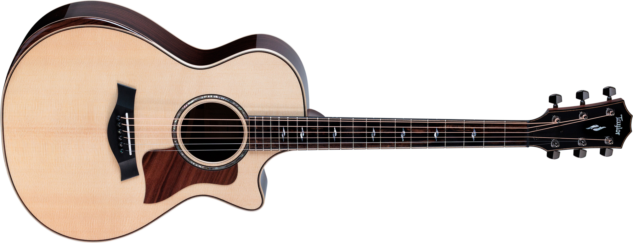 Taylor 812ce Next Gen. Grand Concert Cw Shsc Epicea Palissandre Eb Claria - Natural - Guitarra folk - Main picture