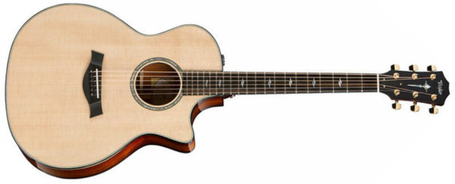 Taylor 814ce Ltd Namm 2018 Grand Auditorium Cw Epicea Cocobolo Eb Es2 - Natural - Guitarra electro acustica - Main picture