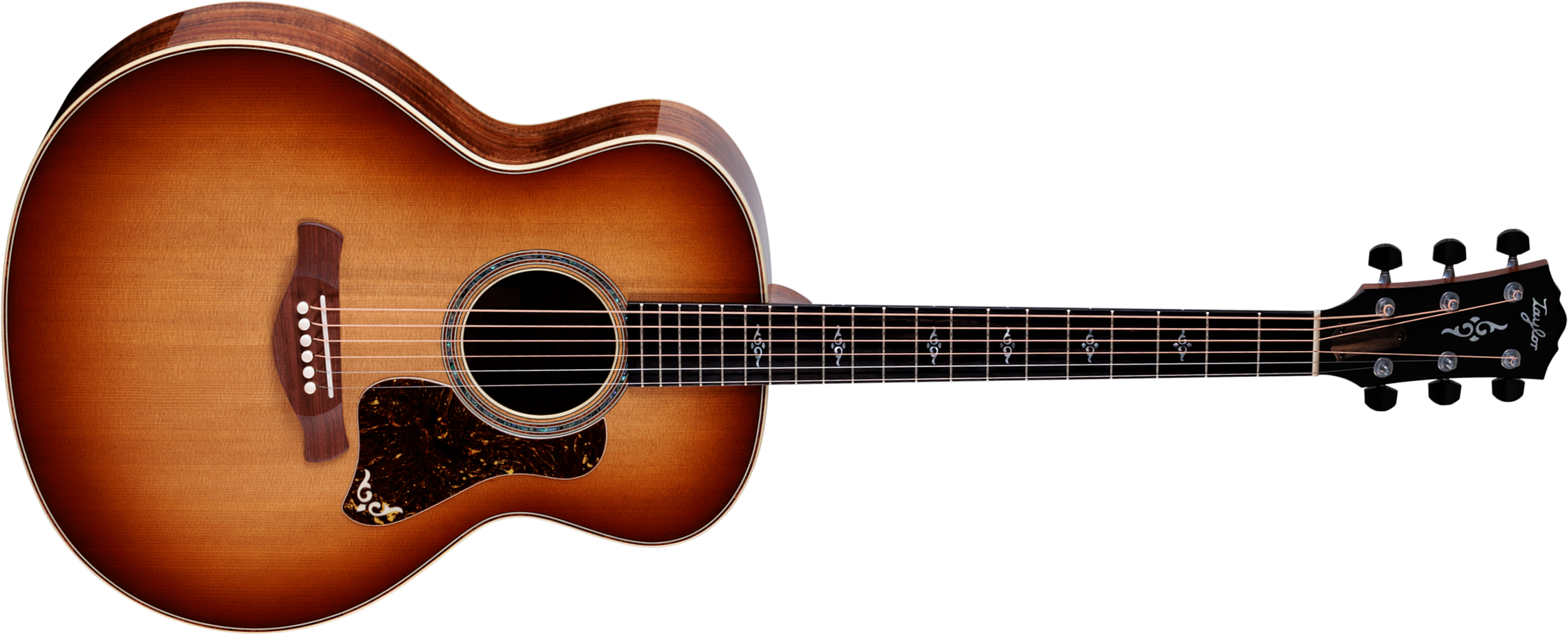 Taylor 814e Koa Gold Label Super Auditorium Cw Epicea Koa Eb Lr Baggs - Sunburst - Guitarra folk - Main picture
